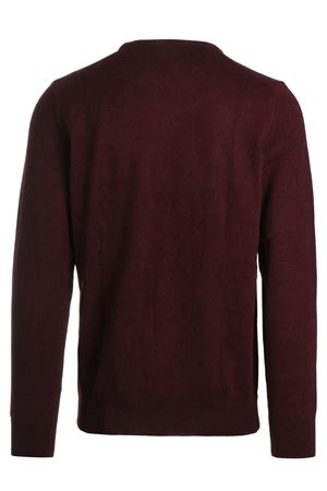 Maglione in lana bordeaux RALPH LAUREN | 710876714006AGEDWINE